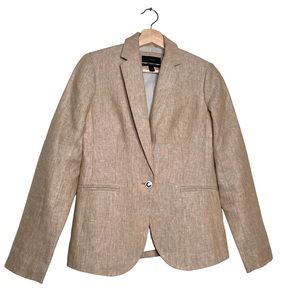 J. Crew Campbell Linen Blazer Size 0